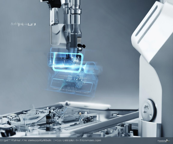 机械臂精准处理电子元件